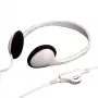 VALUE 15.99.1316 On-Ear kabelgebundene Stereo-Kopfhörer mit Lautstärkeregelung, Grau