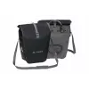 Vaude Aqua Back Fahrrad-Hinterradtasche - Schwarz (48L, Paar)