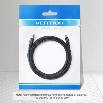 VENTION COKBF USB-C auf USB 2.0 Kabel 1m Schwarz