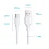 VENTION CTHWF USB-C auf USB 2.0 Kabel 3A 1m Weiß