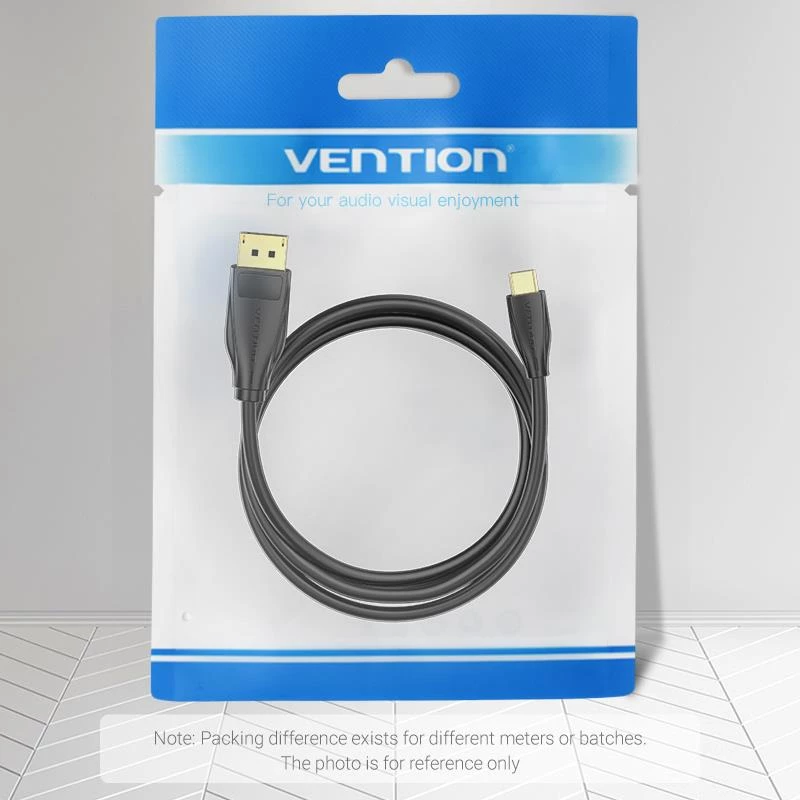 VENTION HACBF DisplayPort-Kabel 1m Schwarz