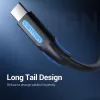 VENTION USB-C auf USB 2.0 Kabel 0,25m Schwarz COKBC