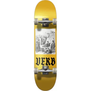 Verb Script Complete Skateboard 8,0 inch Blau