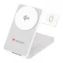 Verbatim Faltbare 3-in-1 Magnetische Kabellose Powerbank 10000 mAh, Weiß, 32296