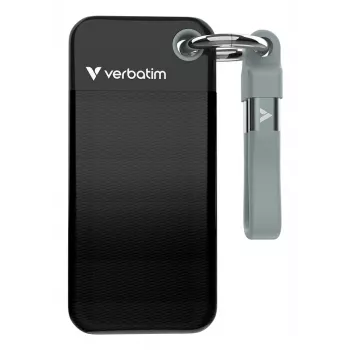 Verbatim SSD Pocket USB 3.2 256GB, Schwarz/Grau