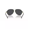 VERSACE VE2260-100287 Unisex Sonnenbrille Gold Gestell Graue Gläser 60/16/140 mm