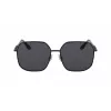 Victoria Beckham VB232S-001 Damen-Sonnenbrille - Schwarzer Rahmen, Graue Gradientengläser, 58 mm