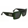 Victoria Beckham VB677S5122302 Damen-Sonnenbrille - Schwarzer Acetatrahmen, graue Polycarbonat-Gläser - 51/22/145 mm