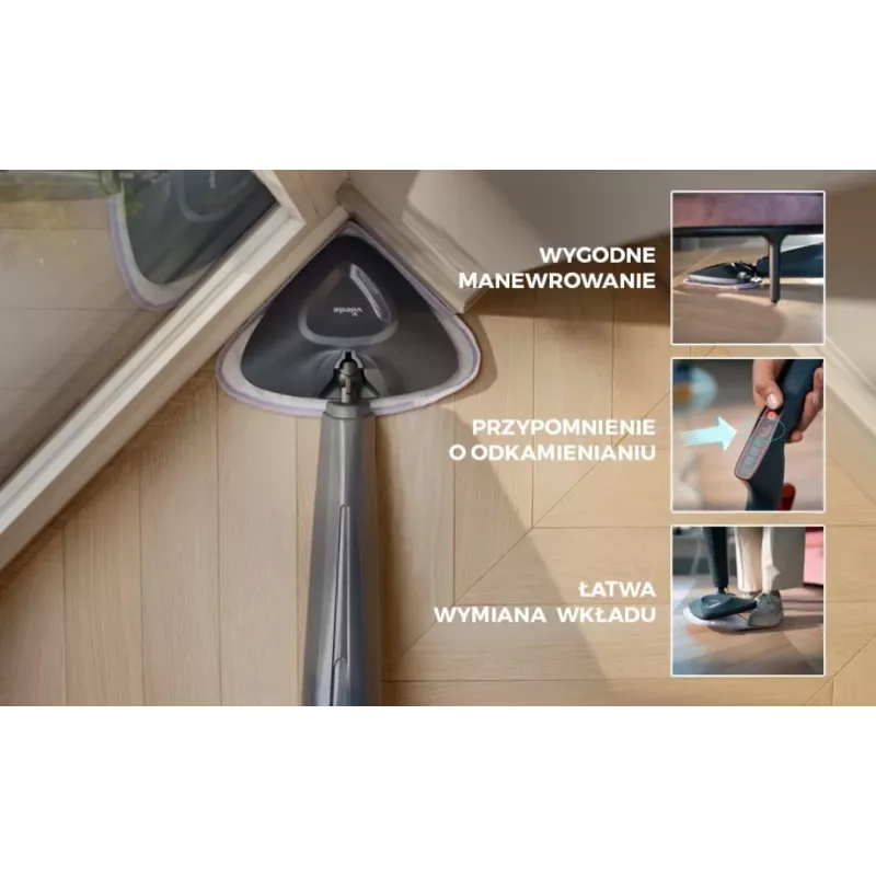 Vileda Steam Plus Pro Compact Dampfmopp