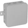 VIPLAST V7 Klik Aufputz-Anschlussdose, leer, 12 Kabeleinführungen, Grau, IP54, 100x100x41mm