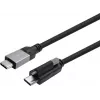 VIVOLINK USB-C Schraub-auf-USB-C-Kabel 8m, Enterprise-getestet (PROUSBCMMS8)