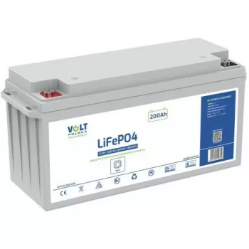 VOLT POLSKA Lithium Iron Phosphate LiFePO4 Batterie 12,8V 200Ah 200A