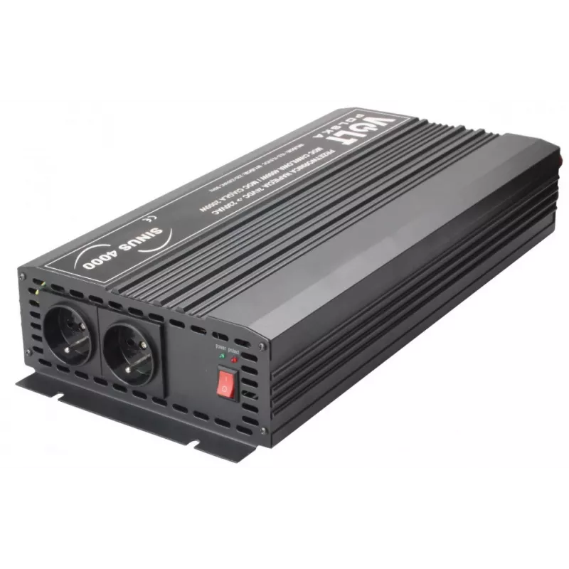 VOLT POLSKA SINUS Inverter 4000 24V / 230V 2000/4000W Pure Sine Wave Power Inverter