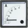 VOLTCRAFT AM-72X72/25A Analoges Einbau-Messgerät, Dreheisen, 0-25 A AC, 72x72 mm, Klasse 1.5