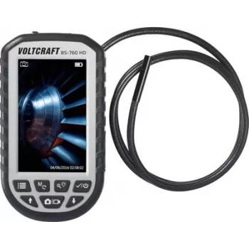VOLTCRAFT VC-17782295 Endoskopkamera mit 5,5 mm Sonde und 4,3 Zoll Display