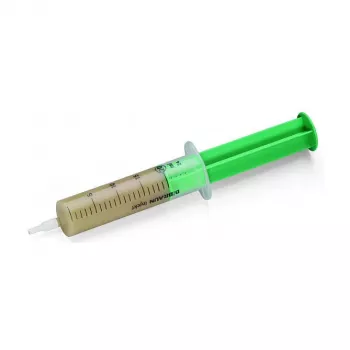 WAGO 249-130 Alu-Plus Kontaktpaste, 20 ml Spritze, Grau, für Aluminium-Kupfer-Verbindungen
