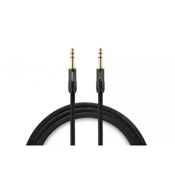 Warm Audio PREM-TRS-3 6,35mm TRS-Kabel 0,9m schwarz