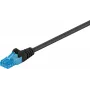 Wentronic Goobay 55413 Cat6a U/UTP Netzwerkkabel, RJ45, 15 m, Schwarz