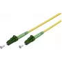 WENTRONIC Goobay 59631 OS2 Single-Mode LC/APC auf LC/APC Glasfaser-Patchkabel, 31 m, Gelb, LSZH, FTTH