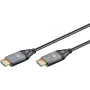 WENTRONIC Goobay 76276 Aktives optisches HDMI-Kabel AOC 8K – 10 m, HDMI 2.1, 48 Gbps, 8K@60Hz, 4K@120Hz, Dynamic HDR, eARC, VRR, ALLM, HDCP 2.3, Schwarz