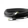 Wentronic Goobay CAT 8.1 Patchkabel, S/FTP (PiMF), Schwarz, 3 m – LSZH Halogenfrei, Kupfer AWG 24 (66723)