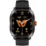 WEOFLY Pioneer Smartwatch, 1,95-Zoll-AMOLED, Schwarz
