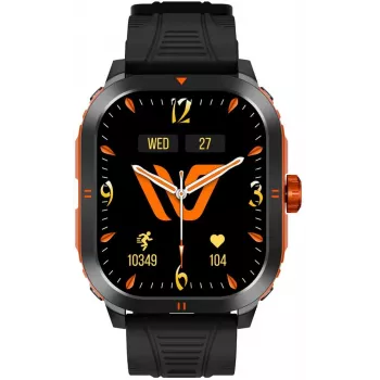 WEOFLY Pioneer Smartwatch, 1,95-Zoll-AMOLED, Orange