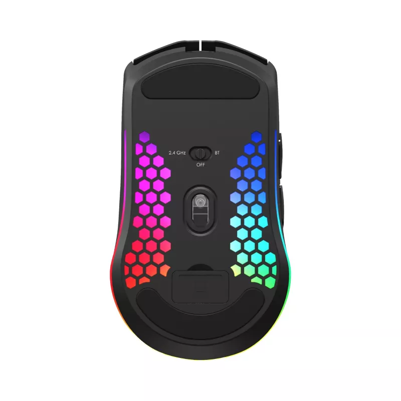 White Shark CADOR WGM-5020 Schwarze Wabenstruktur Optische Gaming-Maus