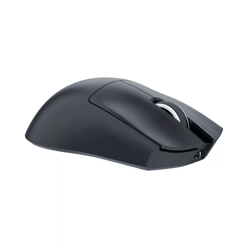 White Shark LUCAN-B WGM-5022 kabellose Gaming-Maus, 12000 DPI, Triple-Mode, wiederaufladbar, weiß
