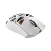 White Shark MORIEN WGM-5025 Tri-Mode-Gaming-Maus (BT / 2,4 GHz / kabelgebunden), 6200 DPI (bis 12000), RGB, Weiß