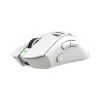 White Shark MORIEN WGM-5025 Tri-Mode-Gaming-Maus (BT / 2,4 GHz / kabelgebunden), 6200 DPI (bis 12000), RGB, Weiß