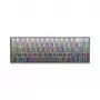 White Shark Nunchaku Mechanische Gaming-Tastatur TKL, Grau, Outemu Blue Switch, RGB Hot-Swap, Kabelgebunden USB