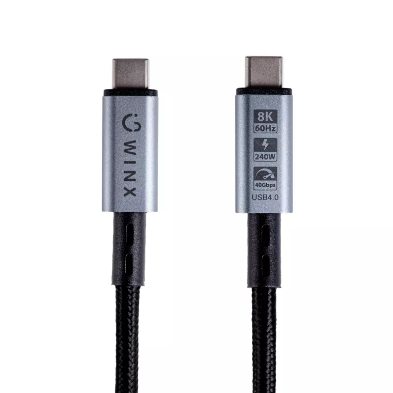 WINX LINK Pro Type-C 1m Kabel 100W PD USB 2.0 480Mbps Schwarz