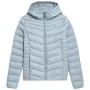 Women's Down Jacket 4F F095 Light Blue 4FSS23TDJAF095 34S