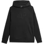 Women's Sweatshirt 4F F0765 Deep Black Size L