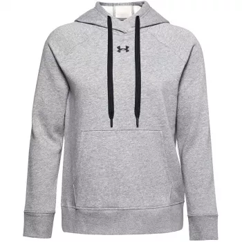 Under Armour Damen Rival Fleece HB Hoodie Mod Gray Light Heather