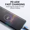 Wozinsky 1 m USB-C auf USB-C Kabel 60W PD Schnellladung & Datensync Schwarz