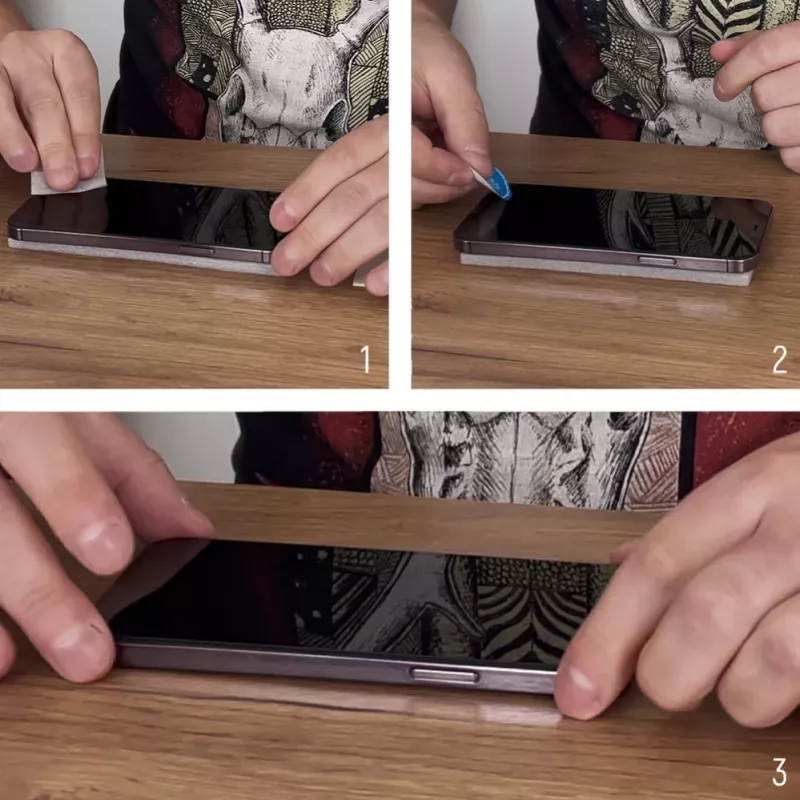 Wozinsky 9H Tempered Glass Screen Protector Black for Samsung Galaxy S23+