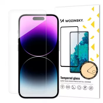 Wozinsky 9H Panzerglas-Displayschutz für Apple iPhone 15 Plus, transparent