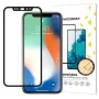 Wozinsky Super Tough Full Glue Tempered Glass Full Screen Case Friendly Screen Protector für Apple iPhone XR / iPhone 11 Schwarz