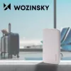 Wozinsky WPBWE1 10000-mAh-Powerbank mit 2 USB-Anschlüssen, Weiß