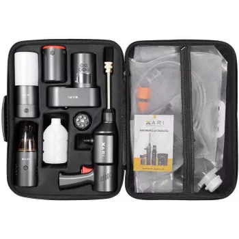XARI Smart Kit XP2 kabelloses Autogeräte-Set mit Powerbank, Hochdruckreiniger, Staubsauger, Kompressor und Taschenlampe