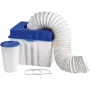 Xavax 00111341 Kondensatbox für Ablufttrockner, 7 L, Weiß/Blau