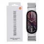 Xiaomi Smart Band 10 Asymmetrisches Metallarmband – Silber