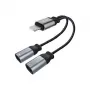 XO Adapter Lightning to Lightning X2