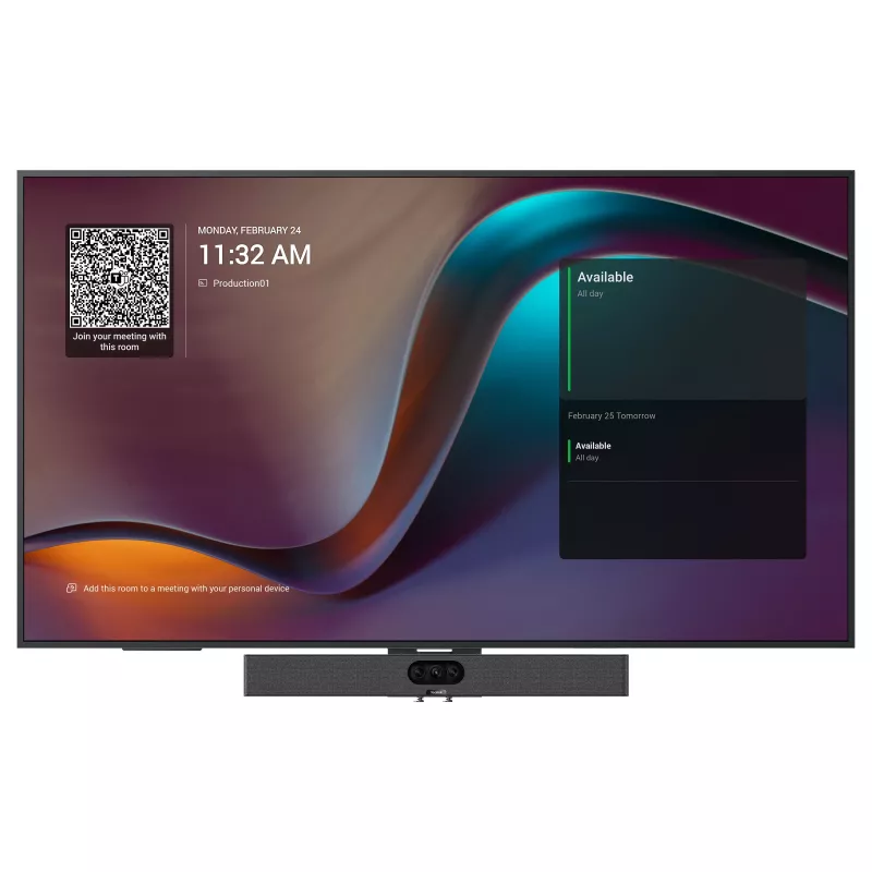 Yealink MSFT Meeting Display MD55 - 55 Zoll 4K interaktiver Touchscreen für Microsoft Teams Rooms