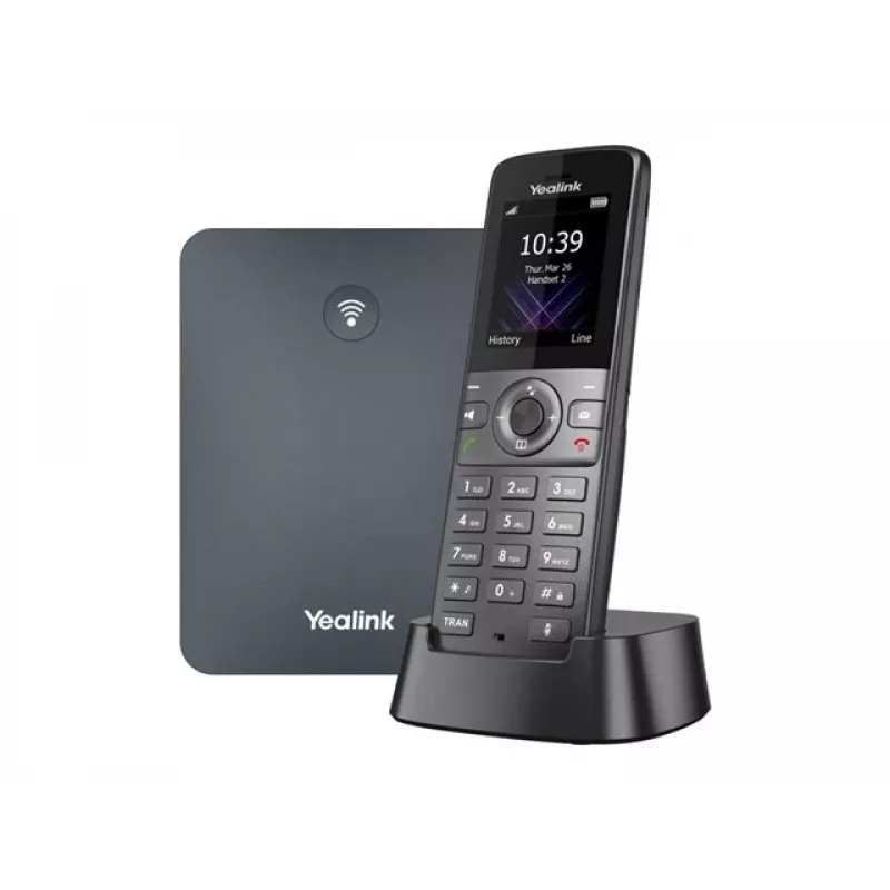 Yealink W71P IP DECT Telefonsystem mit W70B Basisstation und W71H Mobilteil