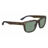 ZEISS MAN Sonnenbrille ZS23530S55173 Eckiges schwarzes Gestell graue Gläser 55/17/145 mm