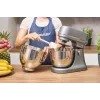Zelmer ZKR2010 Super Silent Küchenmaschine, 800 W, 5,7 l + 4,6 l Edelstahlschüsseln, 12 Geschwindigkeiten