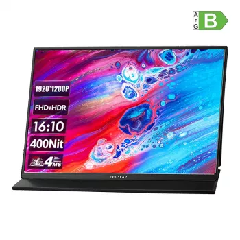 ZEUSLAP Z14Lite 14" tragbarer Monitor, 1920x1200, 60 Hz, IPS